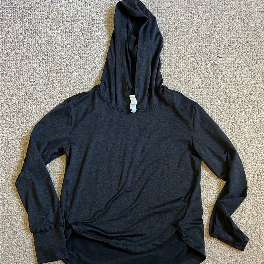 Kids Black Hoodie Top